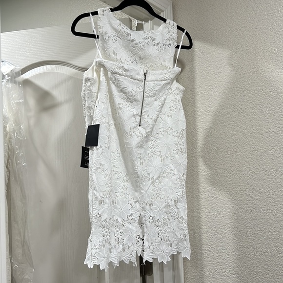 Lulus- Look at Me Wow White Lace Two-Piece Dress - Picture 2 of 7